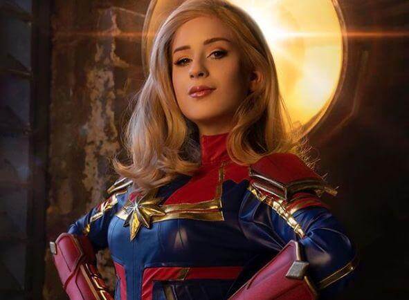 captain marvel costume