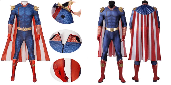 Homelander Cosplay Costumes